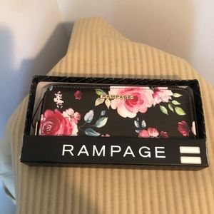 NEW Rampage Zippered Wallet
